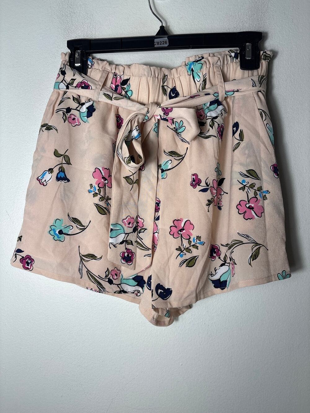 NWT J.O.A. Pink Floral Short Shorts Sz S